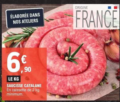 SAUCISSE CATALANE