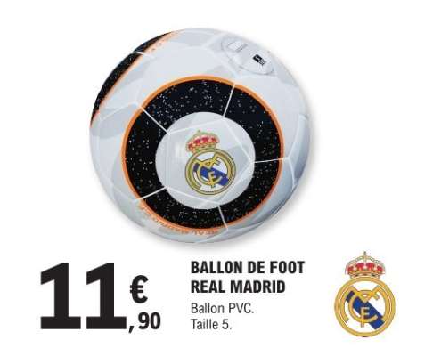 BALLON DE FOOT REAL MADRID
