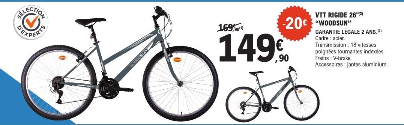 VTT RIGIDE 26" "WOODSUN"
