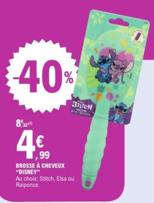 BROSSE À CHEVEUX “DISNEY”