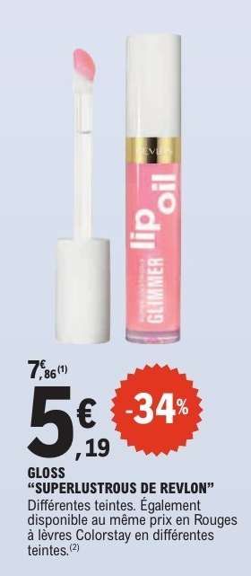 Gloss "Superlustrous de Revlon"