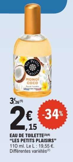 Eau De Toilette Les Petits Plaisirs