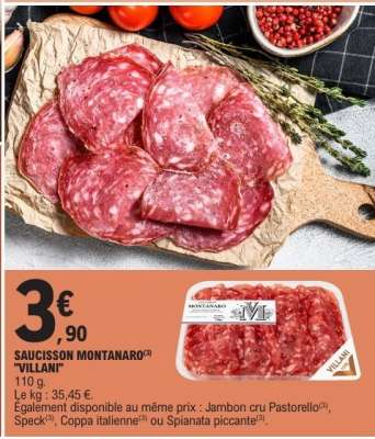 SAUCISSON MONTANARO "VILLANI"