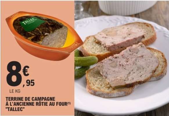 Terrine de Campagne à l'Ancienne Rôtie au Four 'Tallec'