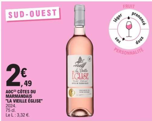 AOC CÔTES DU MARMANDAIS "LA VIEILLE ÉGLISE"