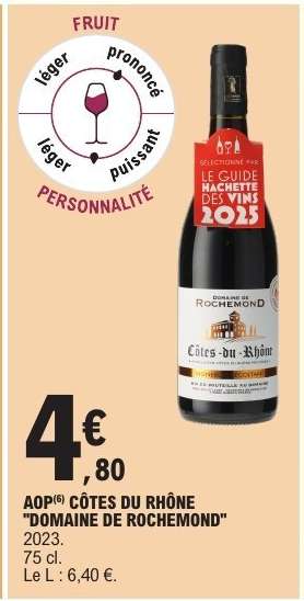 AOP CÔTES DU RHÔNE "DOMAINE DE ROCHEMOND"