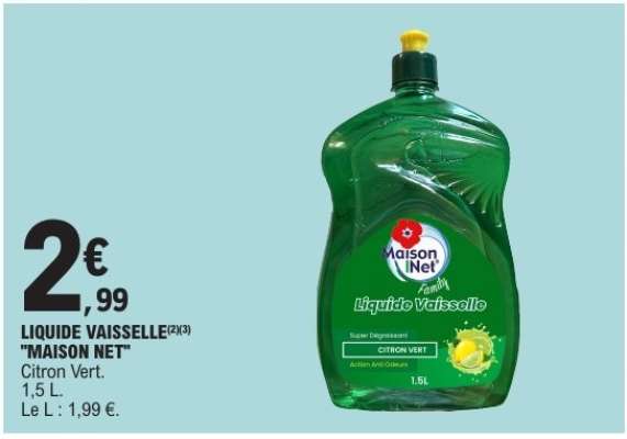 LIQUIDE VAISSELLE "MAISON NET"