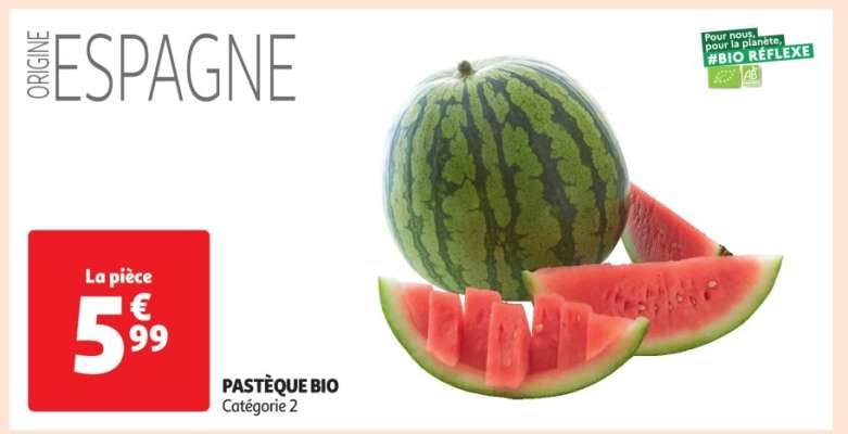 Pastèque Bio