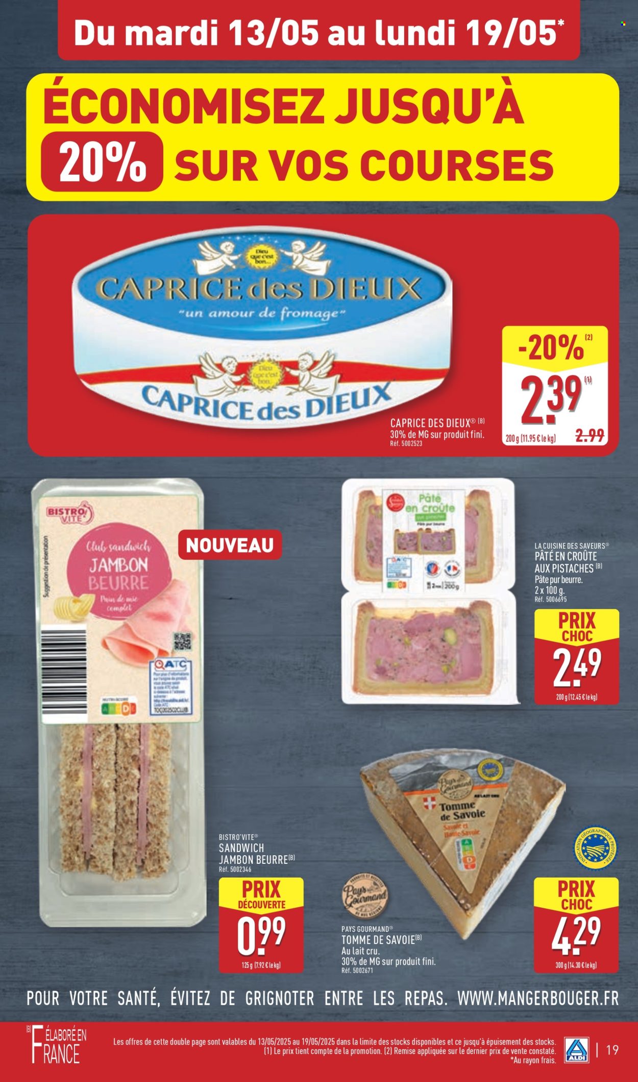 Catalogue ALDI - 13/05/2025 - 19/05/2025. Page 1