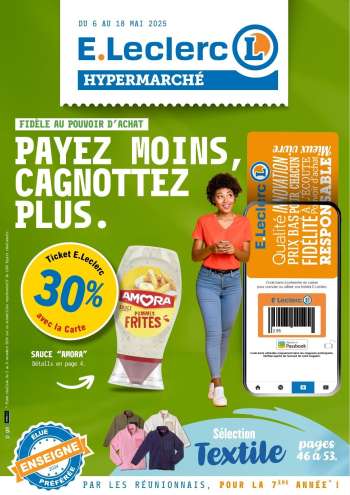 Catalogue E.Leclerc - 06/05/2025 - 18/05/2025.