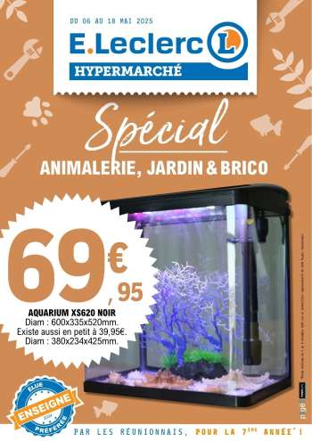 Catalogue E.Leclerc - 06/05/2025 - 18/05/2025.