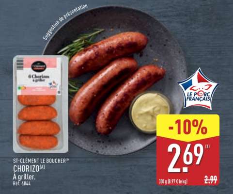 Chorizo à griller