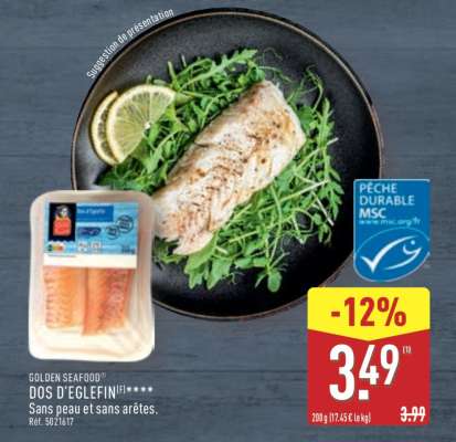 GOLDEN SEAFOOD DOS D'EGLEFIN