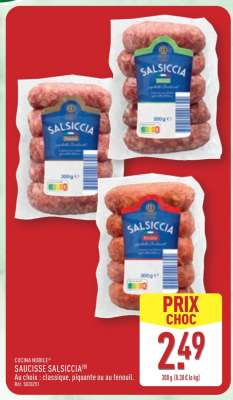 SAUCISSE SALSICCIA