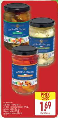 ANTIPASTI ITALIENS