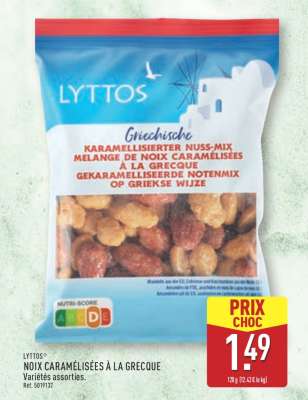 LYTTOS NOIX CARAMÉLISÉES À LA GREQUE