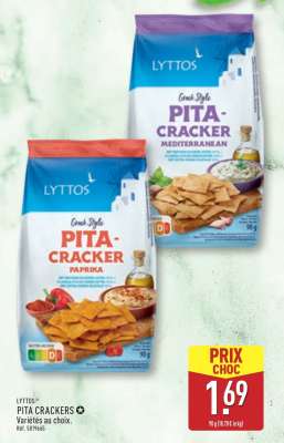 LYTTOS PITA CRACKERS
