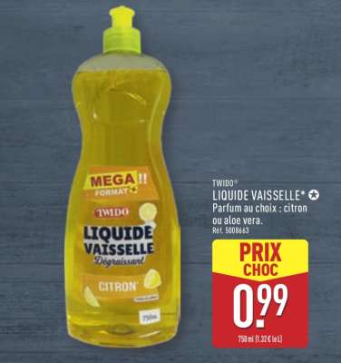 TWIDO LIQUIDE VAISSELLE