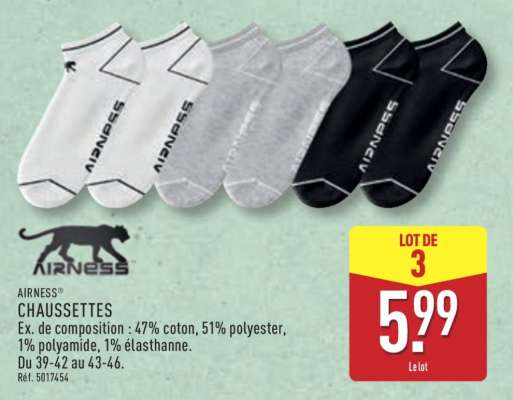AIRNESS CHAUSSETTES