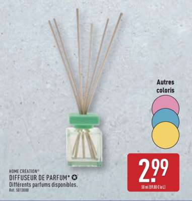HOME CREATION DIFFUSEUR DE PARFUM