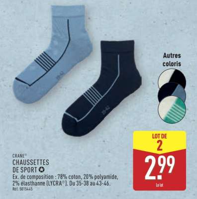 CHAUSSETTES DE SPORT