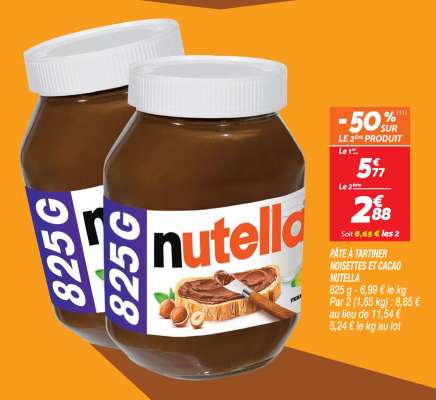 Nutella 825g