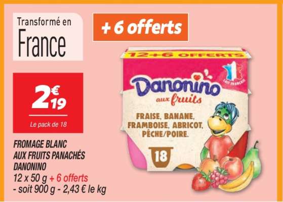 Danonino Aux Fruits