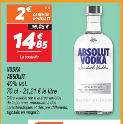 Vodka Absolut