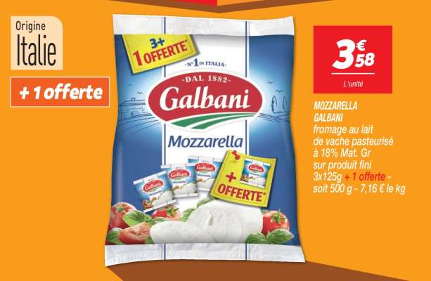 Mozzarella Galbani