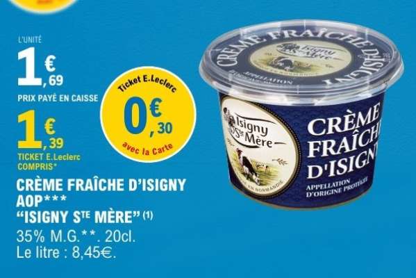 CRÈME FRAÎCHE D’ISIGNY AOP