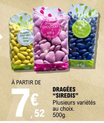 DRAGÉES “SIREDIS”