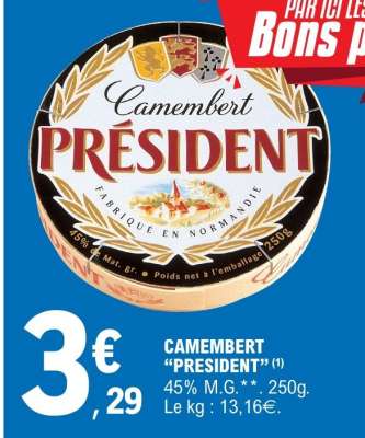 Camembert Président