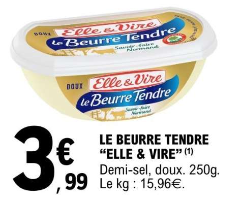 Le Beurre Tendre Elle & Vire