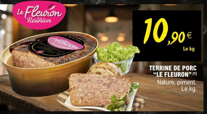 Terrine de porc 'Le Fleuron'