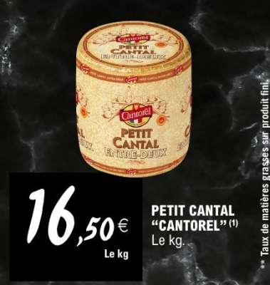 PETIT CANTAL “CANTOREL”