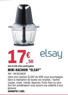 MINI HACHOIR "ELSAY"