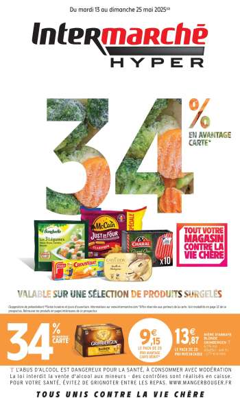 Catalogue Intermarché Hyper - 13/05/2025 - 25/05/2025.