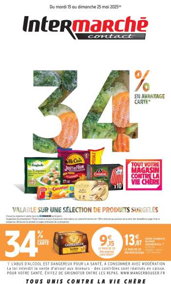 Catalogue Intermarché Contact - 13/05/2025 - 25/05/2025.