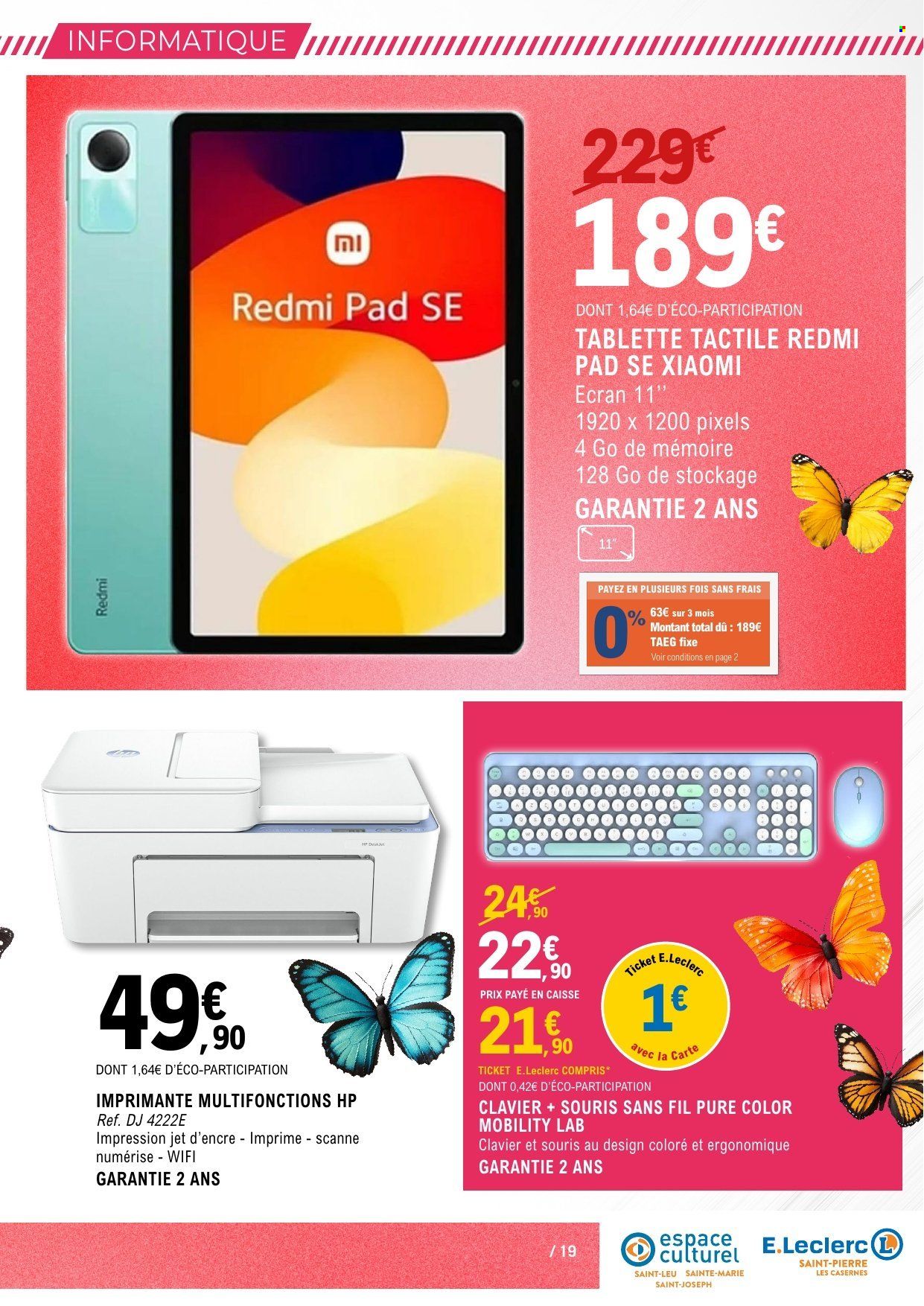 Catalogue E.Leclerc - 06/05/2025 - 25/05/2025. Page 1