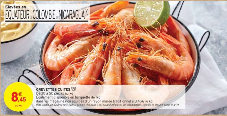 CREVETTES CUITES