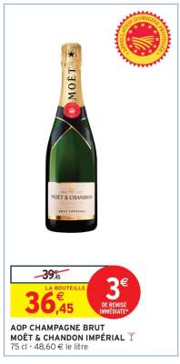 AOP Champagne Brut Moët & Chandon Impérial