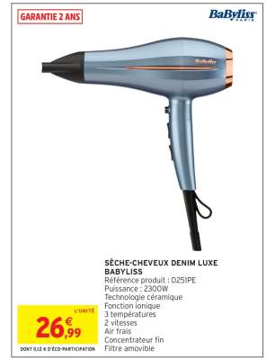 Sèche-cheveux Denim Luxe Babyliss