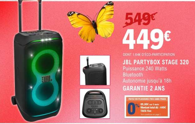 JBL PARTYBOX STAGE 320