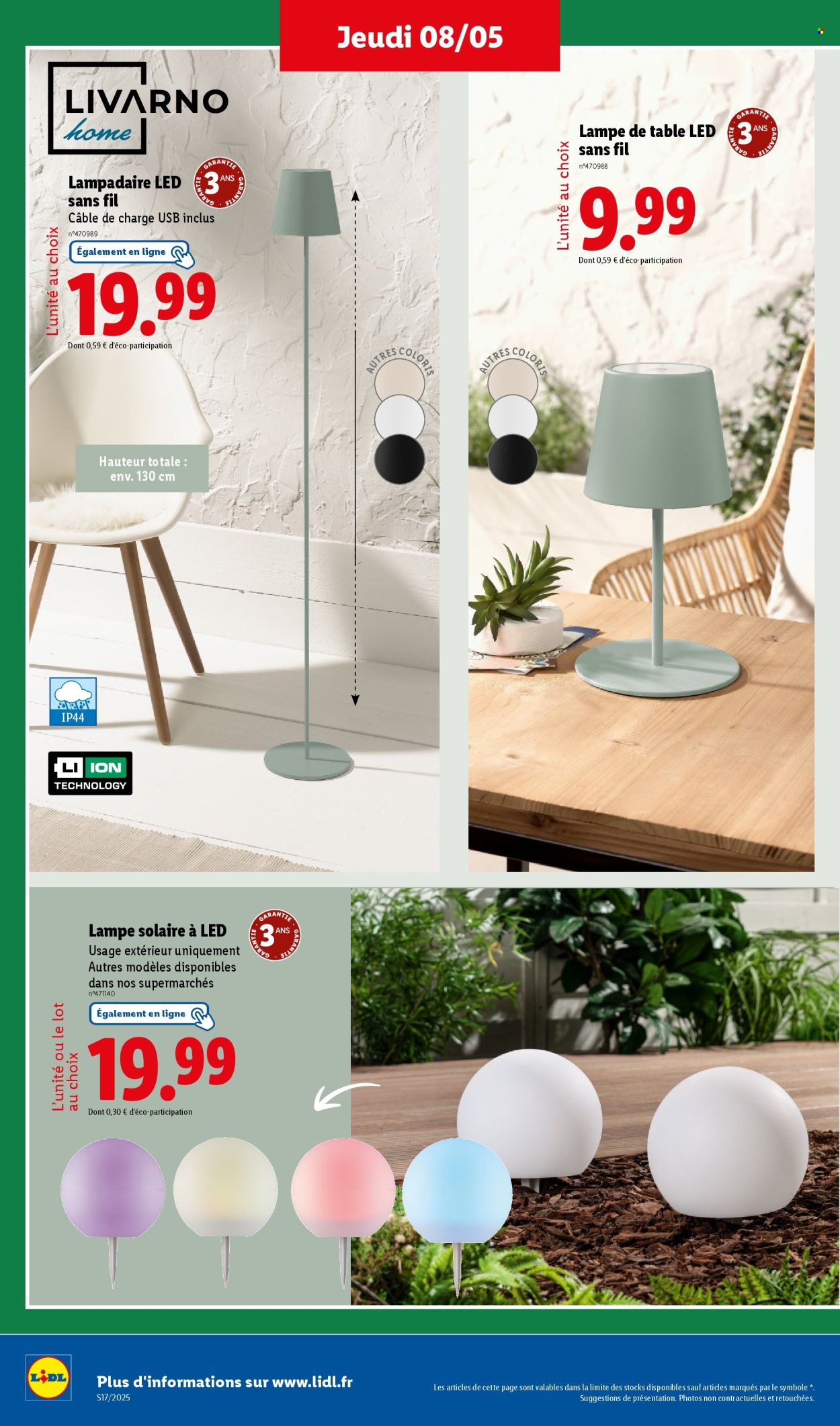 Catalogue Lidl - 08/05/2025 - 12/05/2025. Page 1