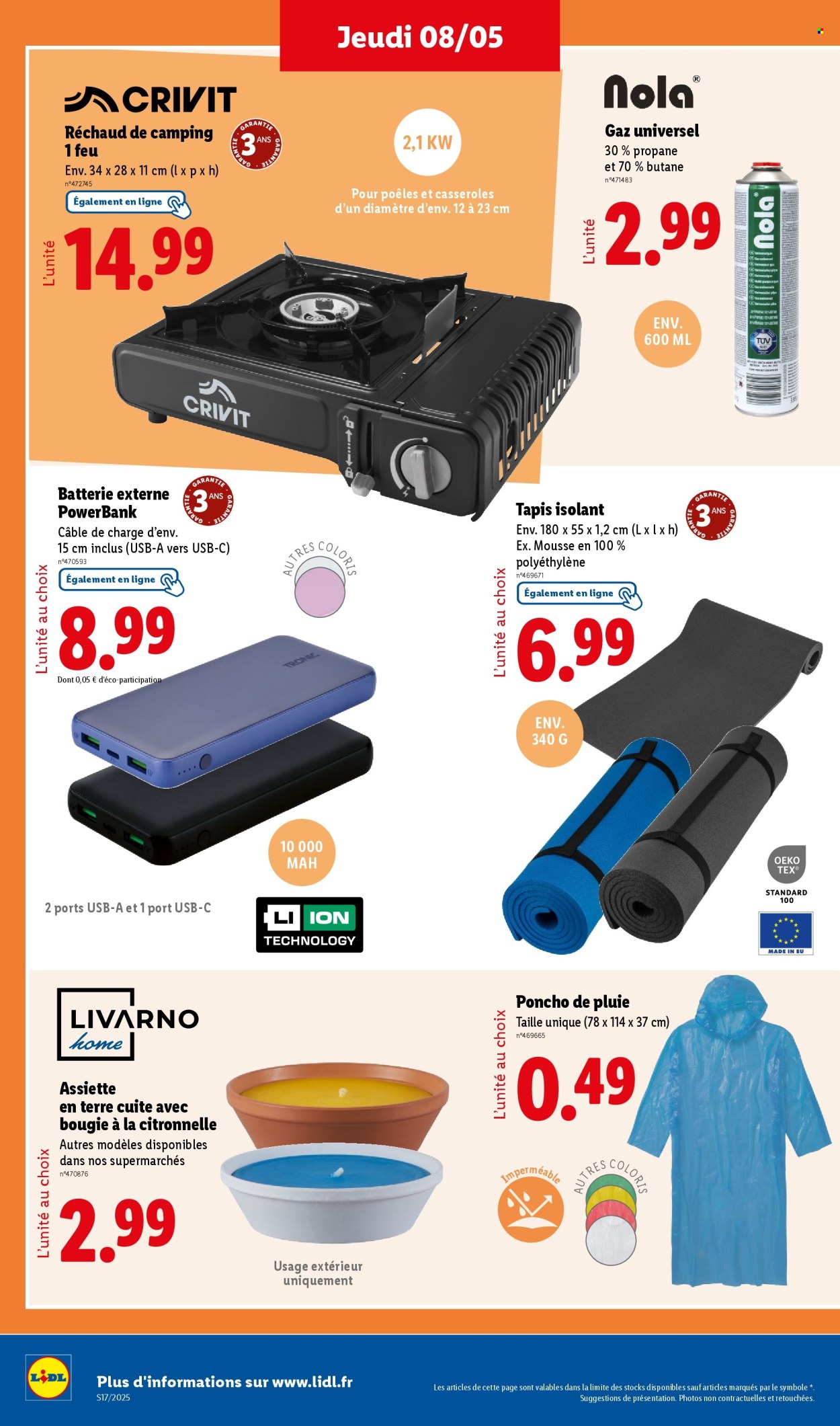 Catalogue Lidl - 08/05/2025 - 12/05/2025. Page 1
