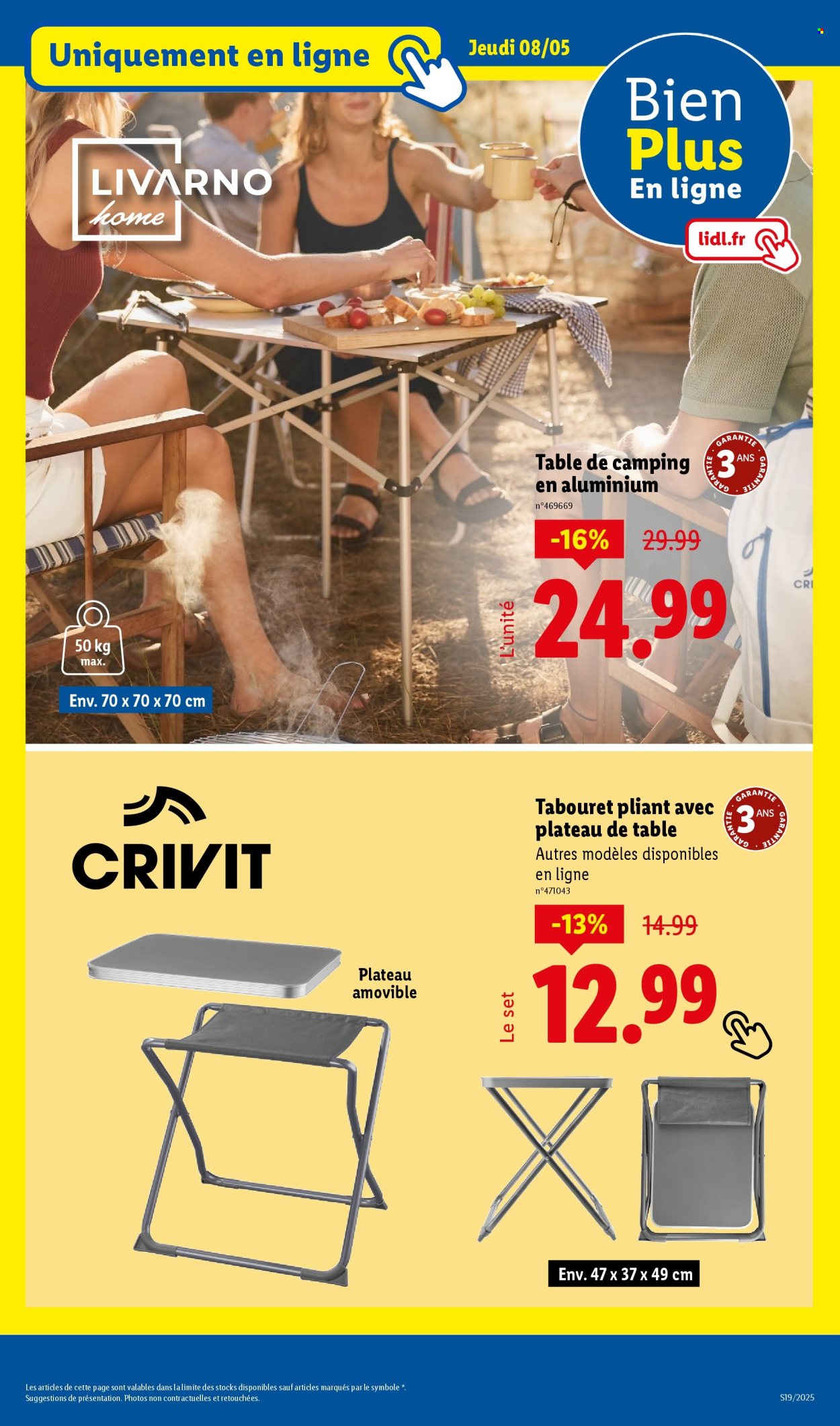 Catalogue Lidl - 08/05/2025 - 12/05/2025. Page 1