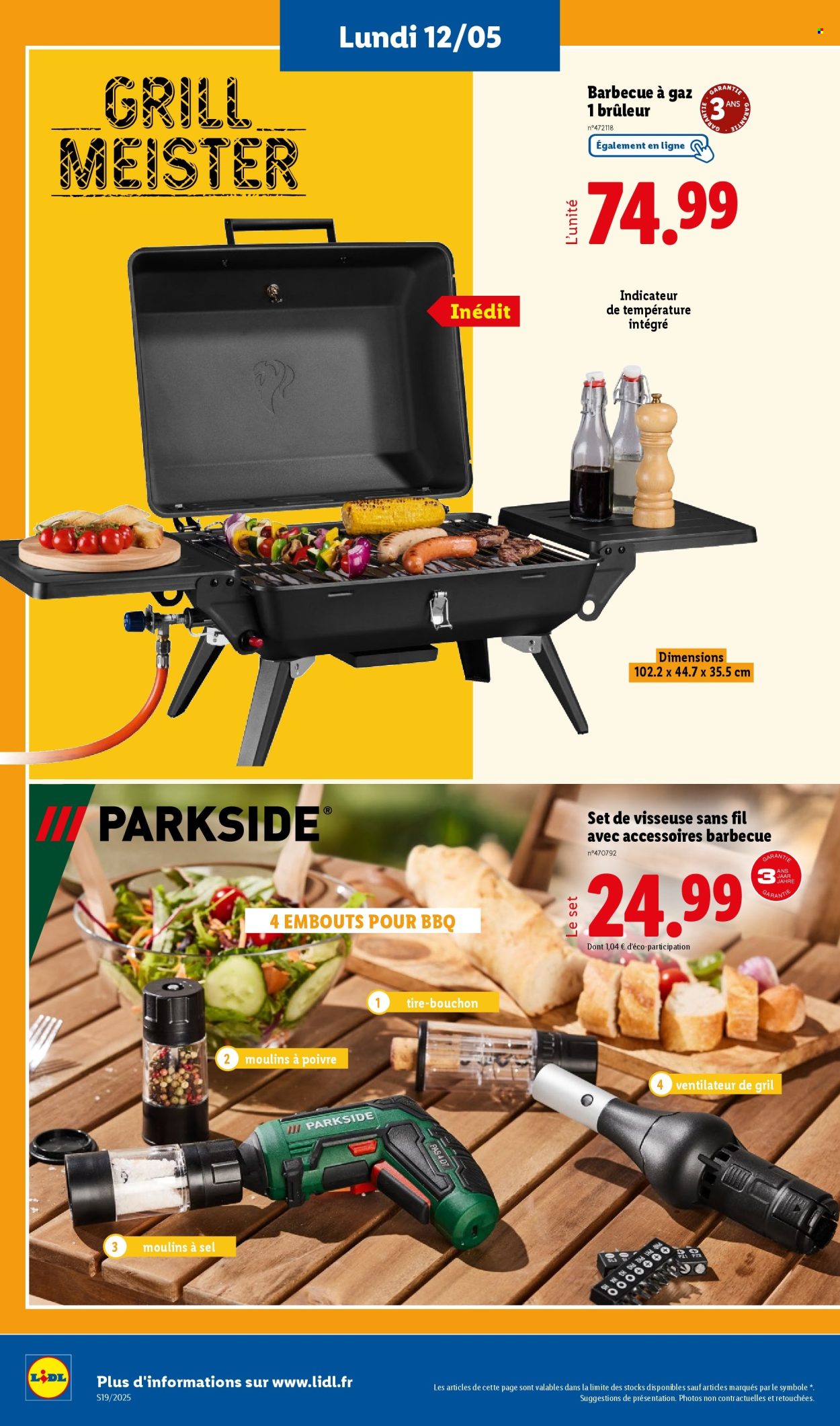 Catalogue Lidl - 08/05/2025 - 12/05/2025. Page 1