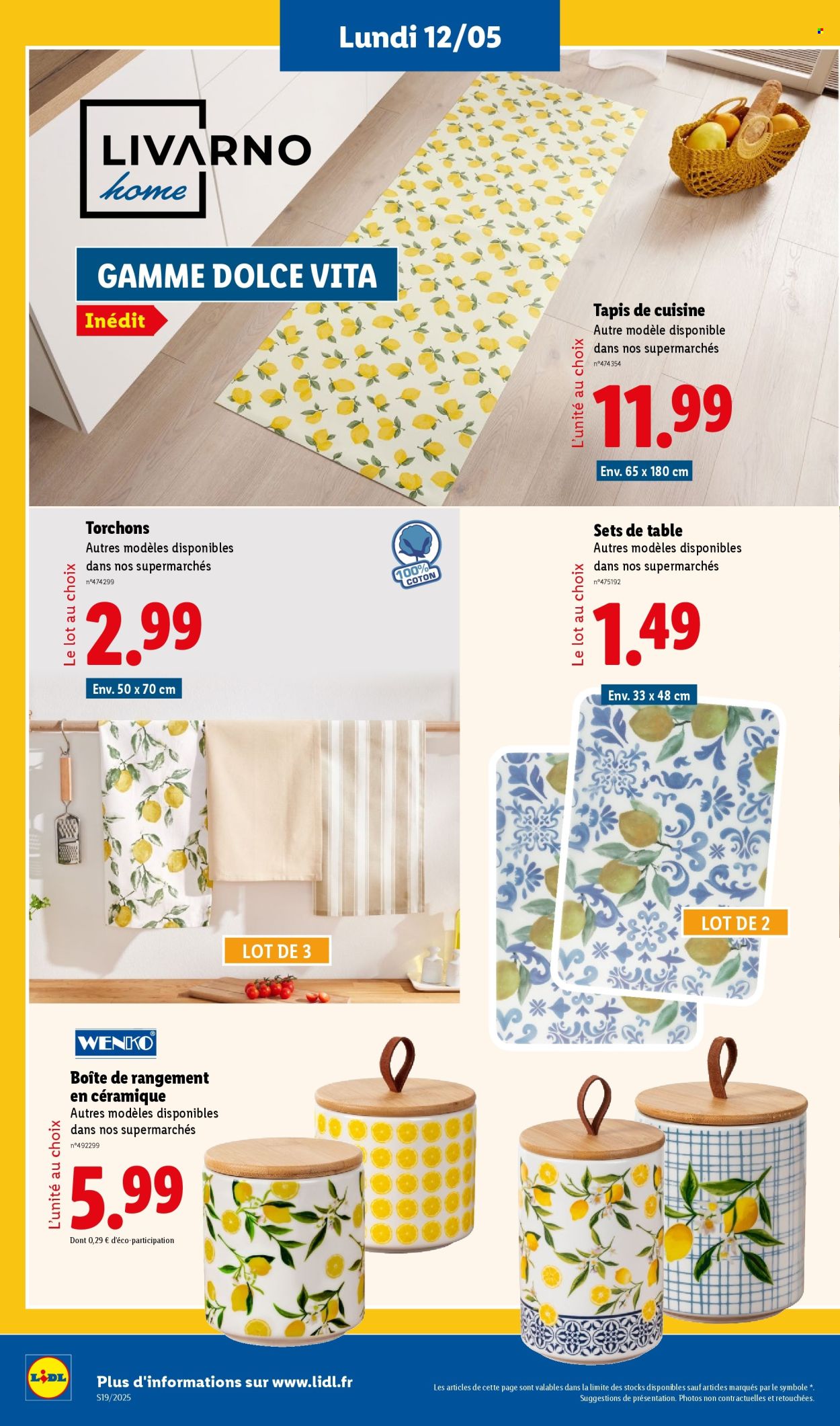 Catalogue Lidl - 08/05/2025 - 12/05/2025. Page 1