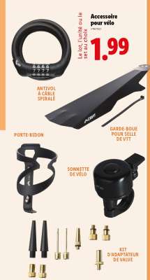Accessoire pour vélo