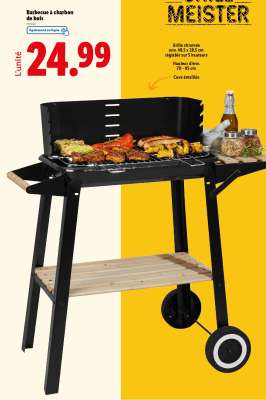 Barbecue à charbon de bois